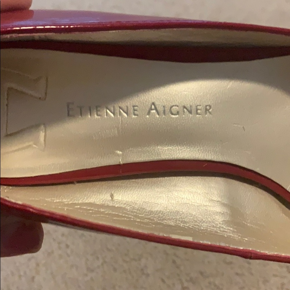 Red 2inch heels - Picture 3 of 5